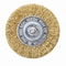 Norton Abrasives Norton Clipper 3 in. Coarse Crimped Wire Wheel Brass 4500 rpm 1 pc 70184609156 - alternate 2